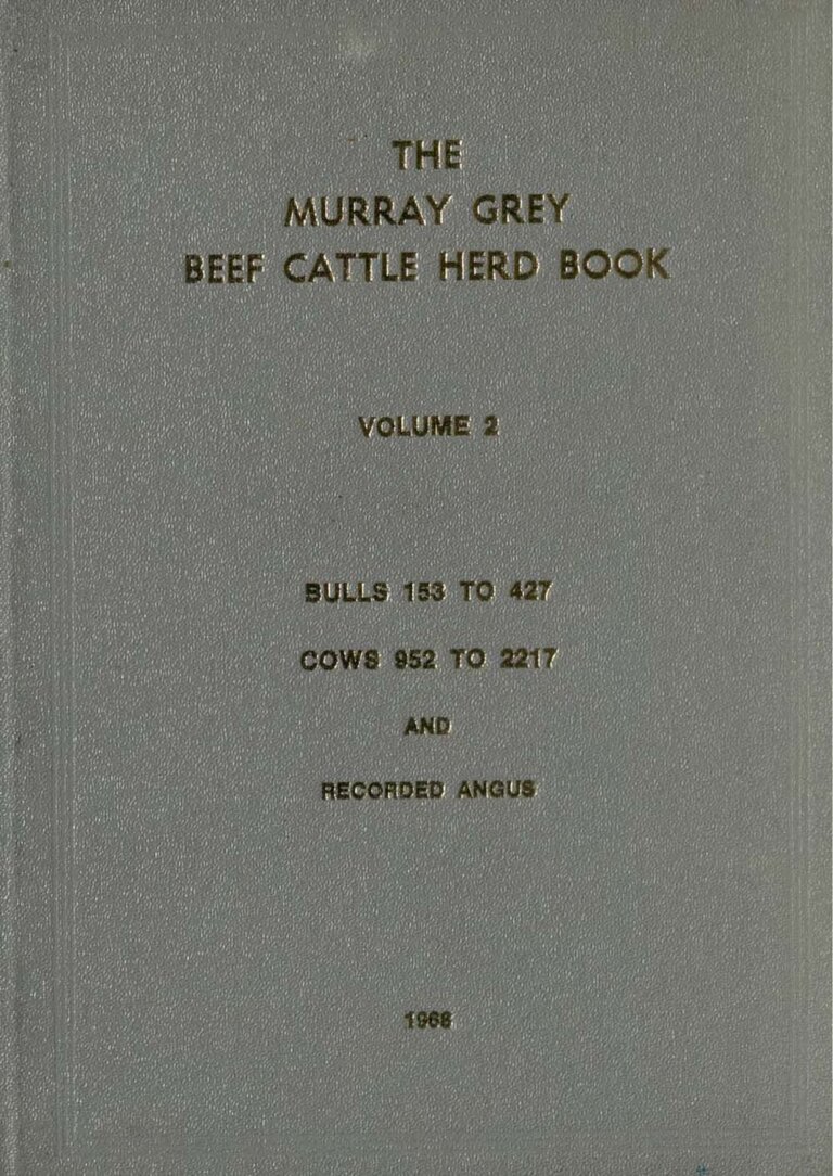 Murray Grey Beef Cattle Herd - Vol 2 1968