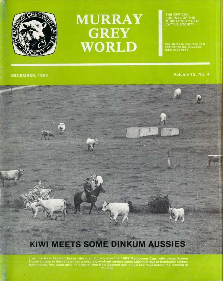 Murray Grey World - Vol 12 No.4 Dec 1983
