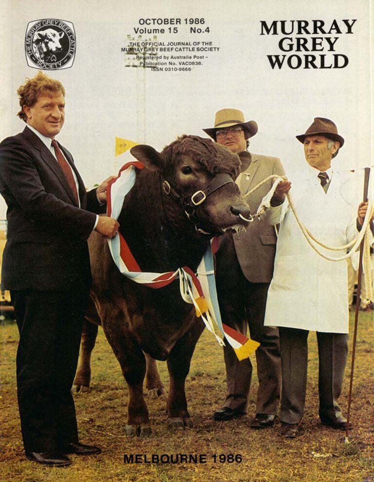Murray Grey World - Vol 15 No.4 Oct 1986