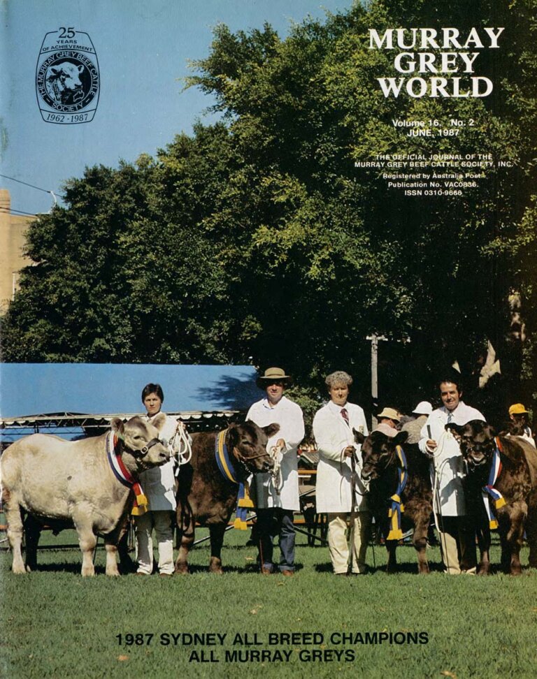 Murray Grey World - Vol 16 No.2 Jun 1987