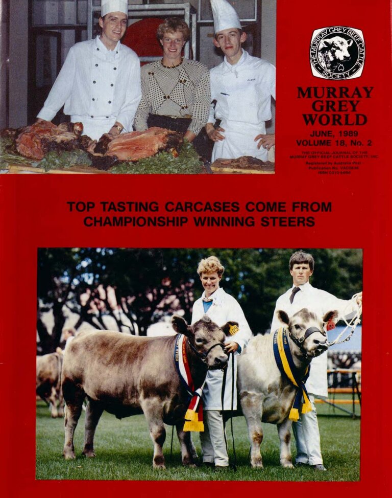 Murray Grey World - Vol 18 No.2 Jun 1989