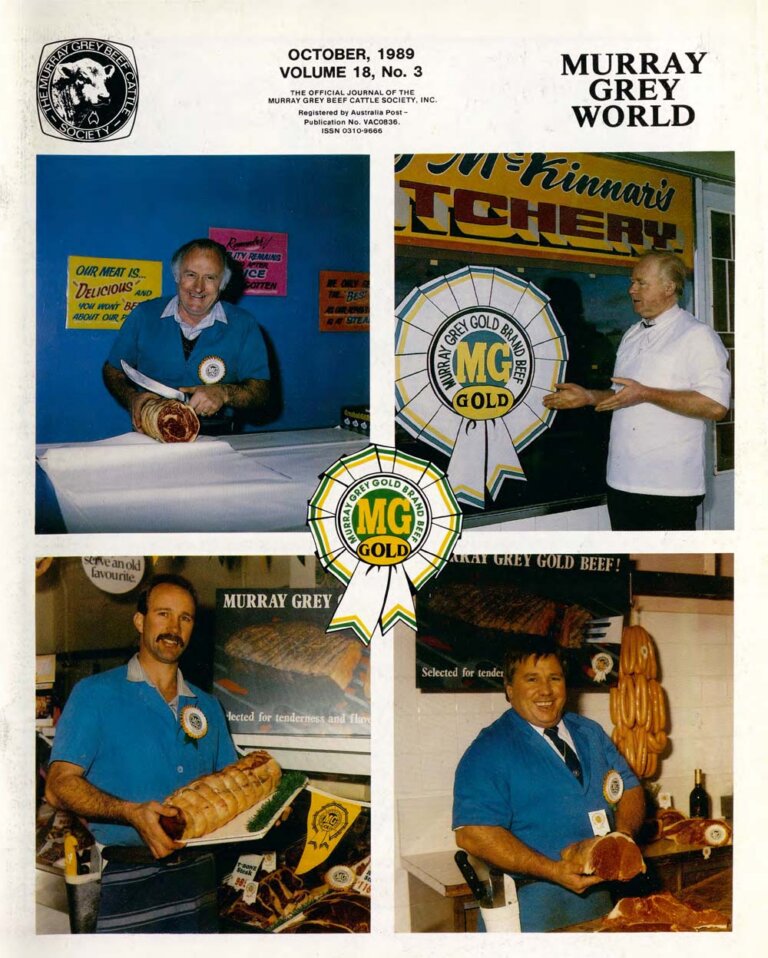 Murray Grey World - Vol 18 No.3 Oct 1989