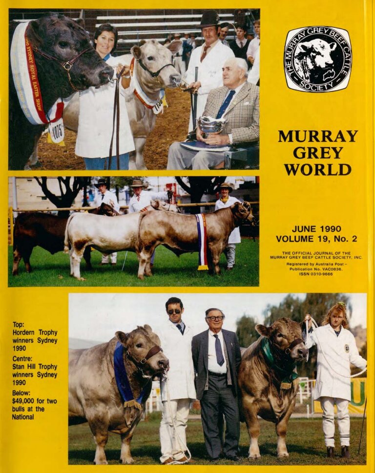 Murray Grey World - Vol 19 No.2 Jun 1990