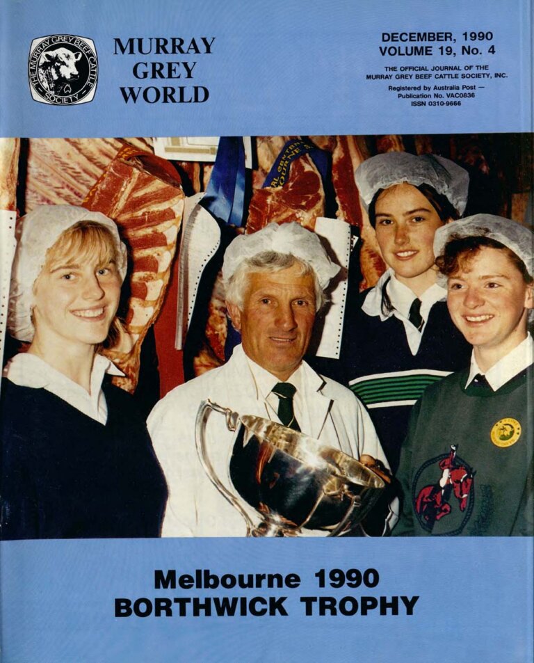 Murray Grey World - Vol 19 No.4 Dec 1990
