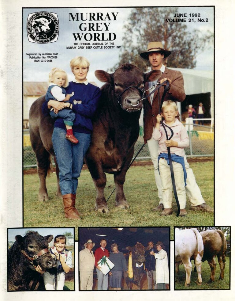 Murray Grey World - Vol 21 No.2 Jun 1992