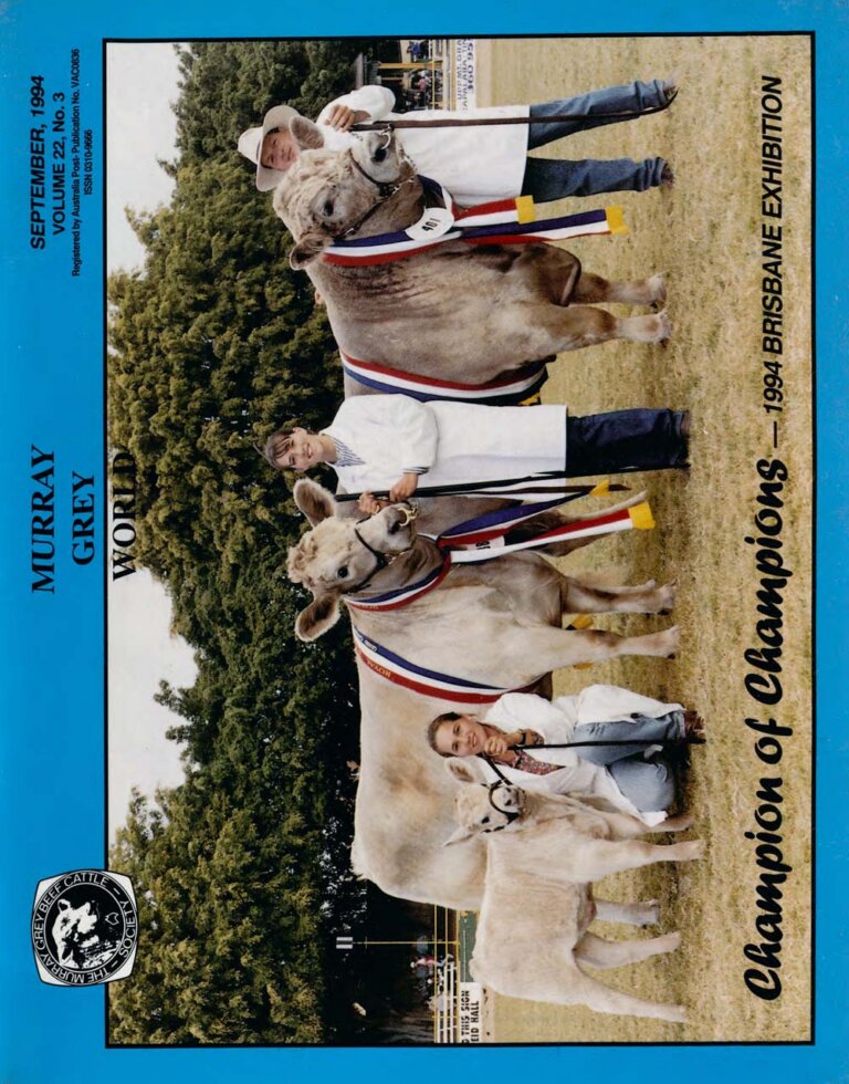 Murray Grey World - Vol 22 No.3 Sep 1994