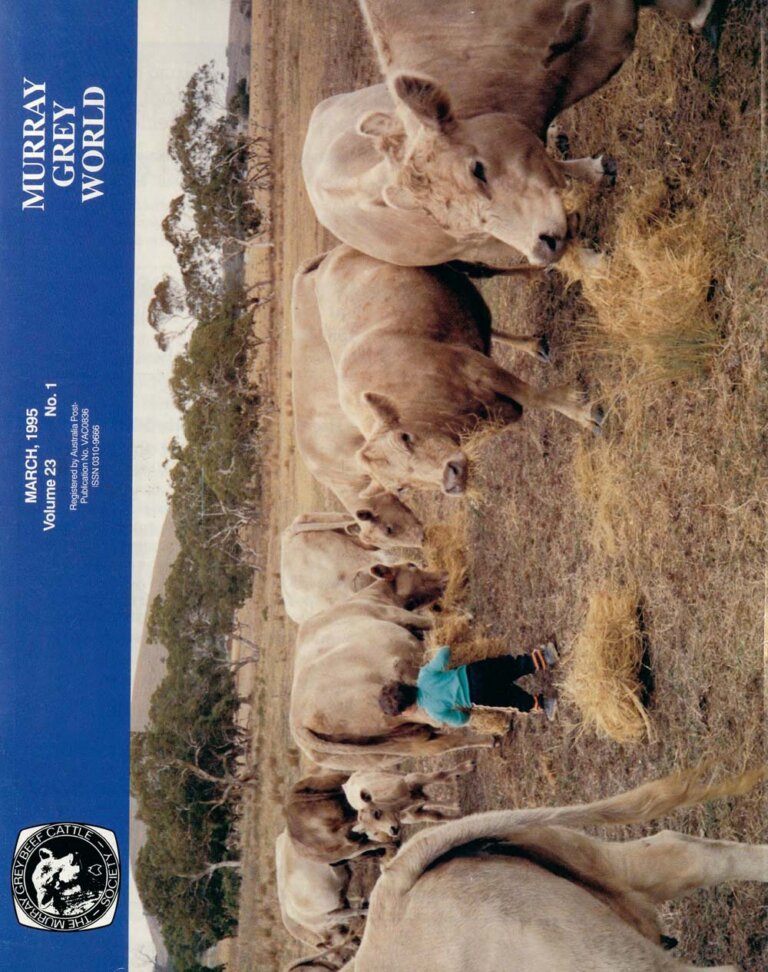 Murray Grey World - Vol 23 No.1 Mar 1995