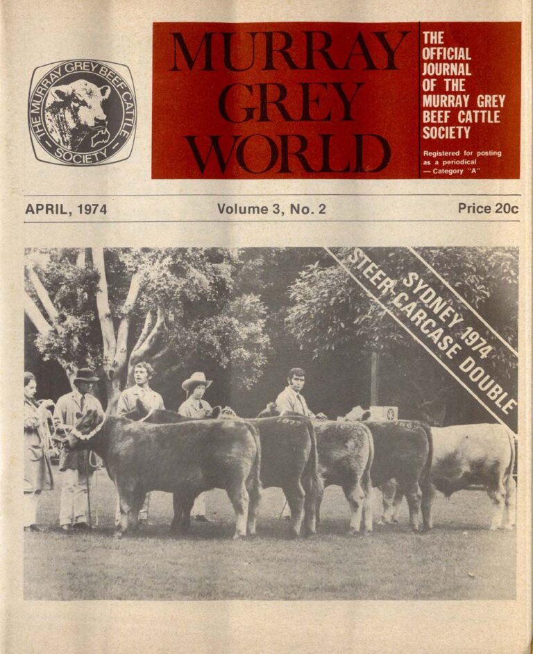 Murray Grey World - Vol 3 No.2 Apr 1974
