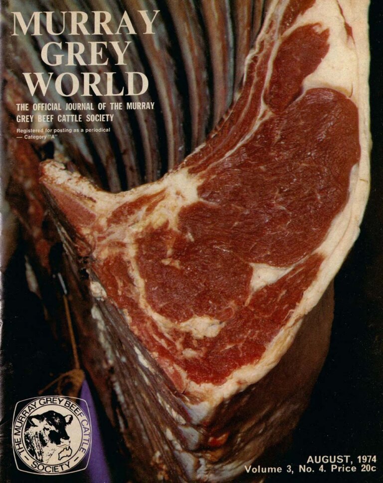 Murray Grey World - Vol 3 No.4 Aug 1974