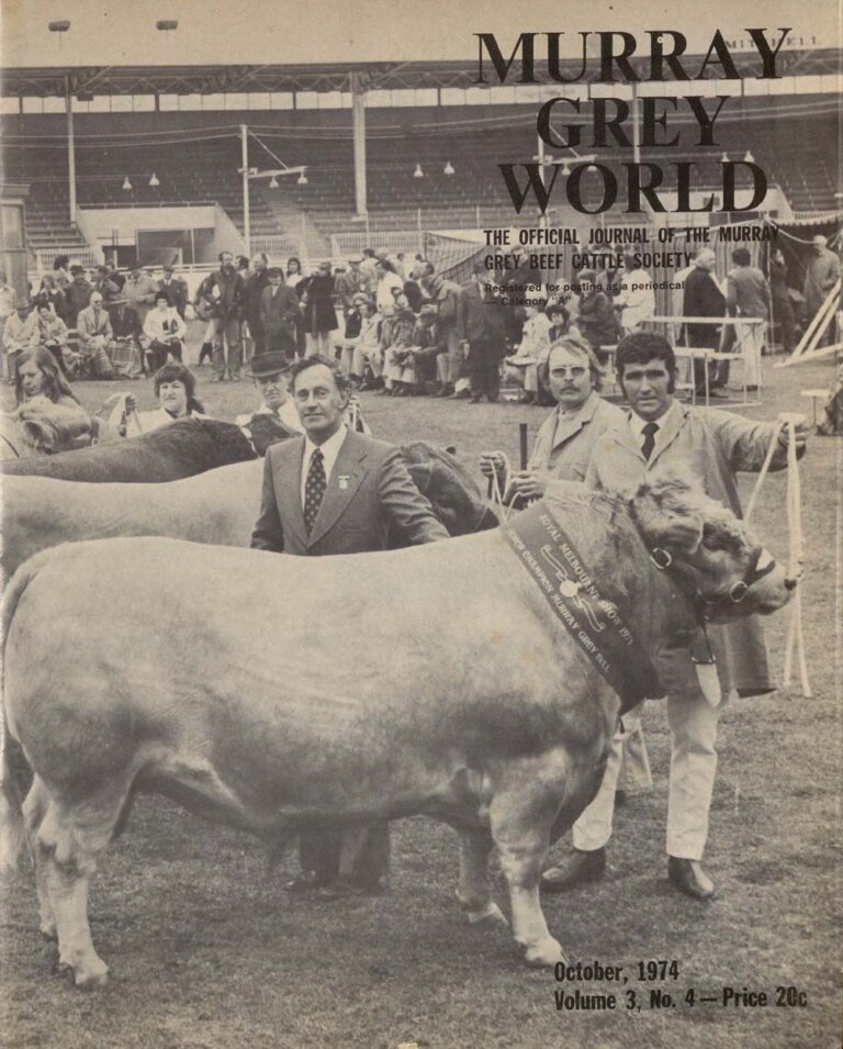 Murray Grey World - Vol 3 No.5 Oct 1974