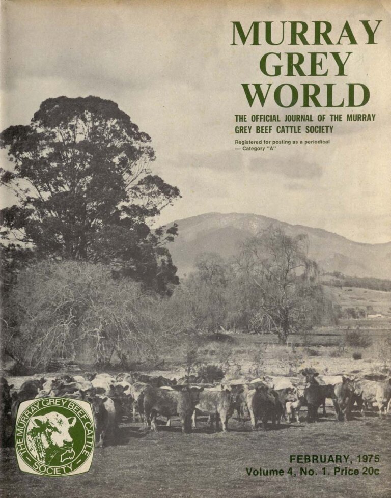 Murray Grey World - Vol 4 No.1 Feb 1975