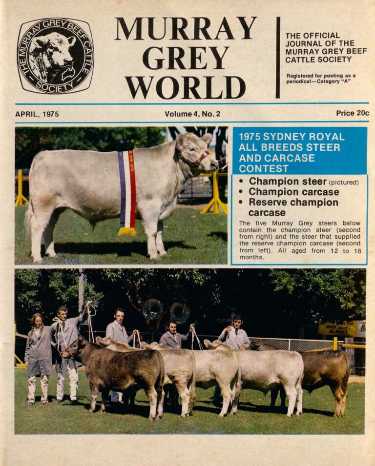 Murray Grey World - Vol 4 No.2 Apr 1975