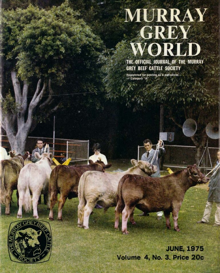 Murray Grey World - Vol 4 No.3 Jun 1975