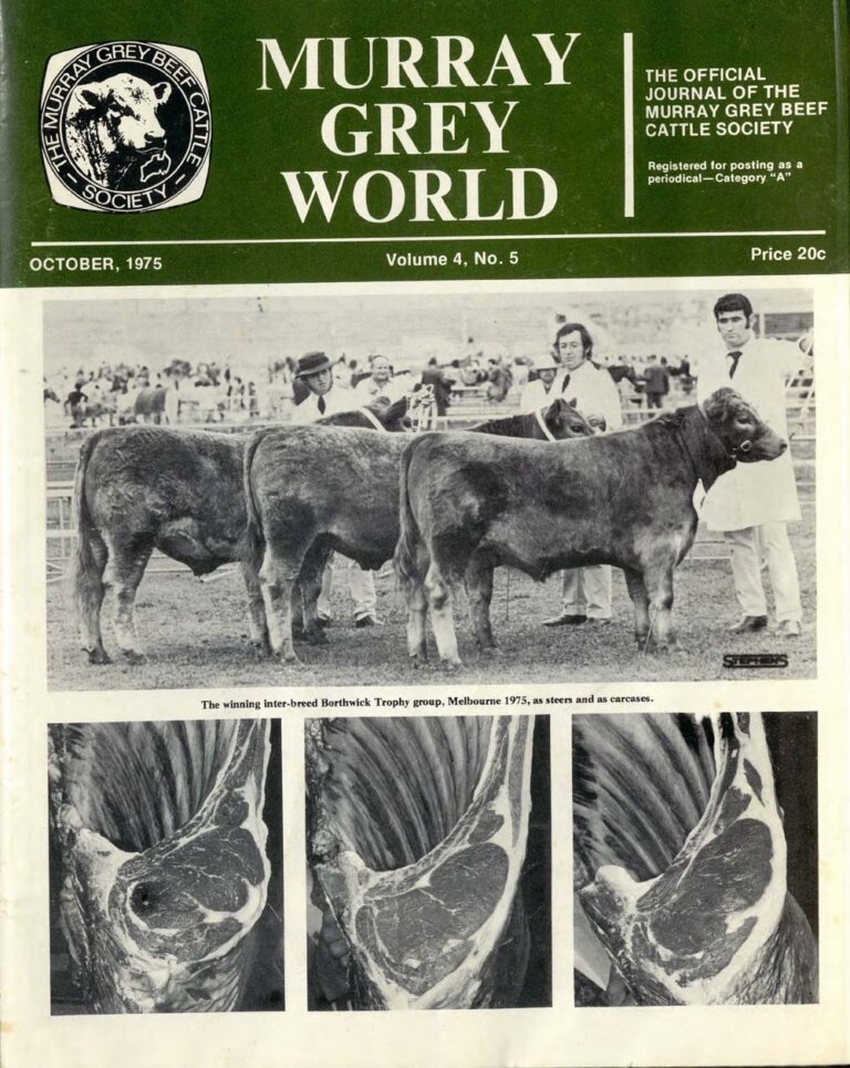 Murray Grey World - Vol 4 No.5 Oct 1975