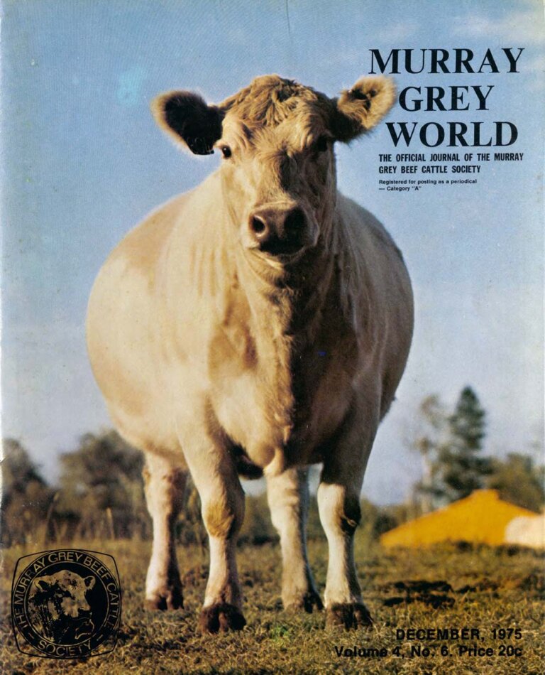 Murray Grey World - Vol 4 No.6 Dec 1975