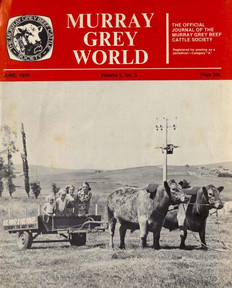Murray Grey World - Vol 5 No.3 Jun 1976