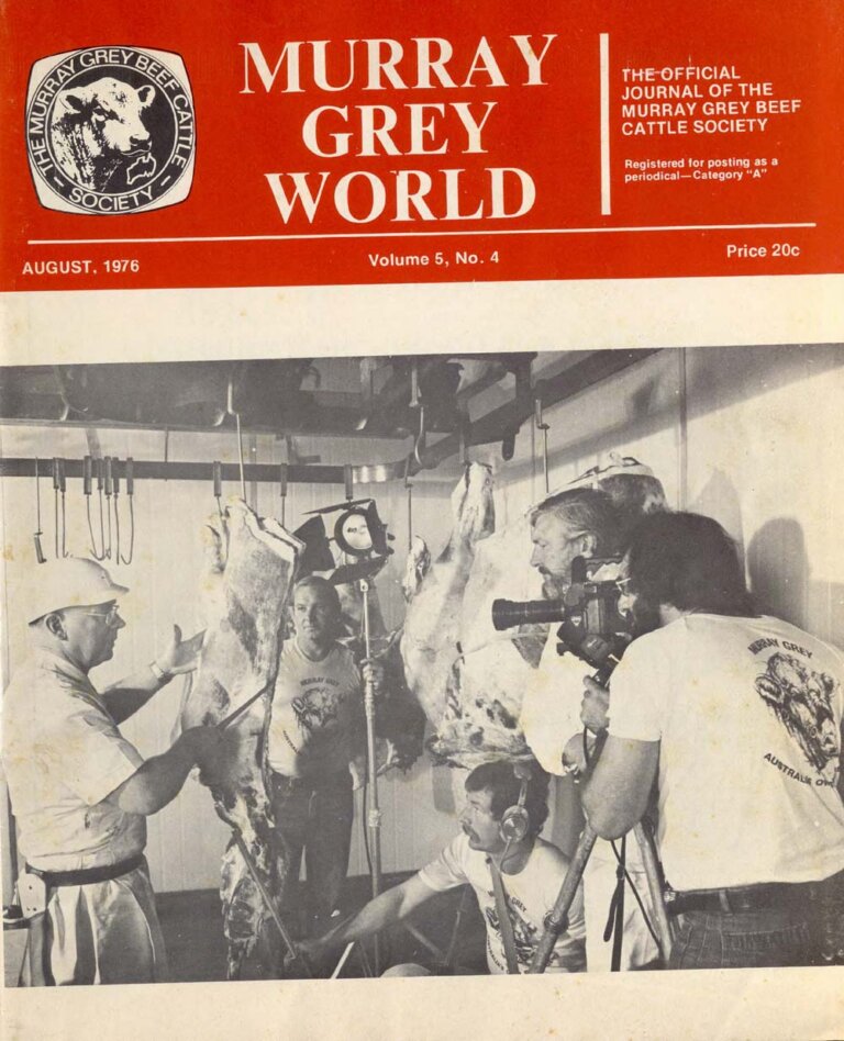 Murray Grey World - Vol 5 No.4 Aug 1976