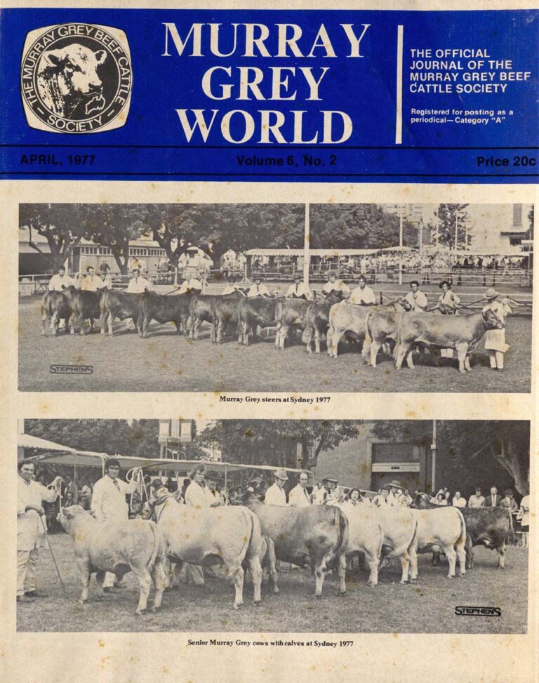 Murray Grey World - Vol 6 No.2 Apr 1977