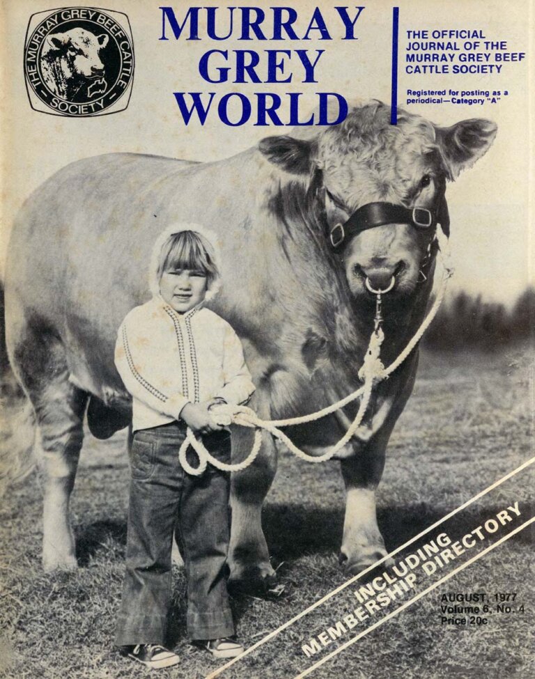 Murray Grey World - Vol 6 No.4 Aug 1977