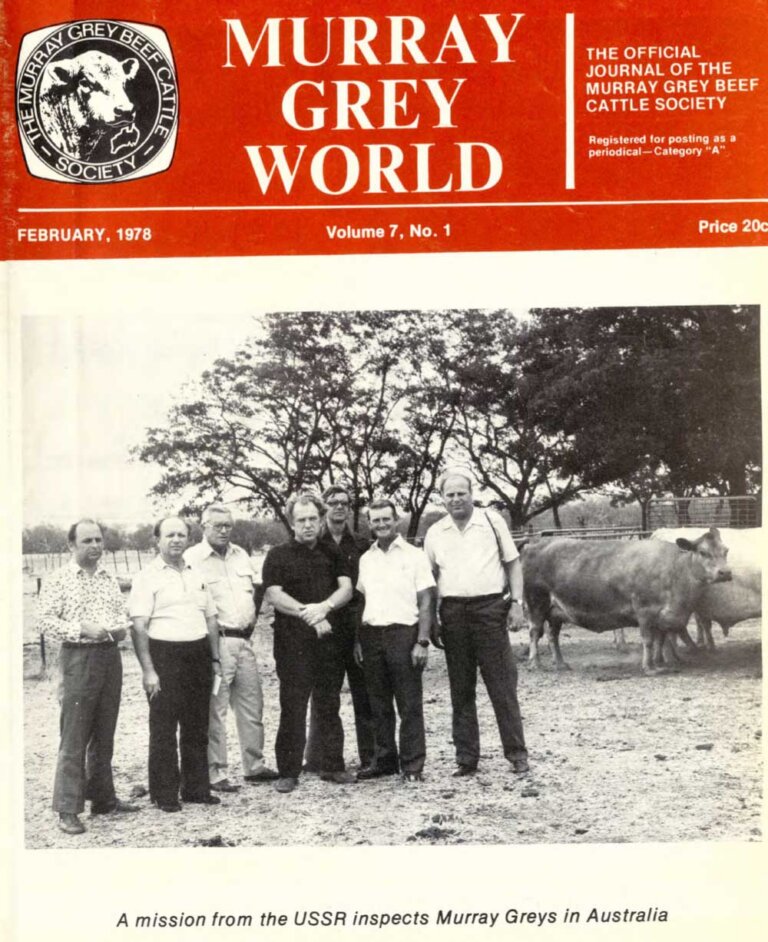 Murray Grey World - Vol 7 No.1 Feb 1978