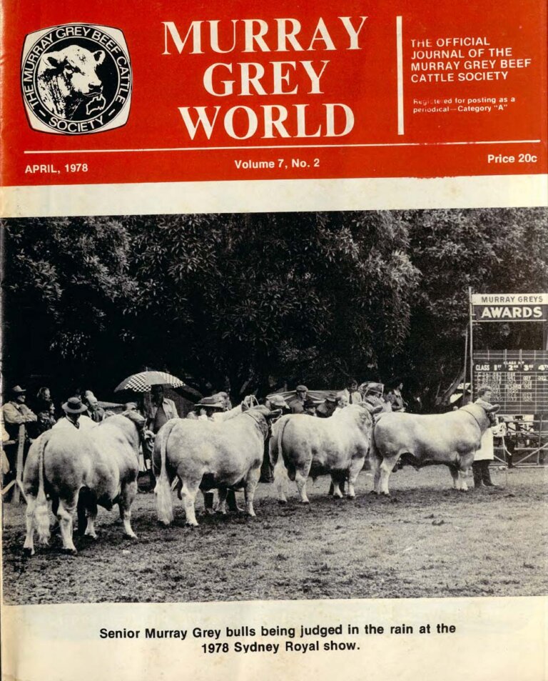Murray Grey World - Vol 7 No.2 Apr 1978
