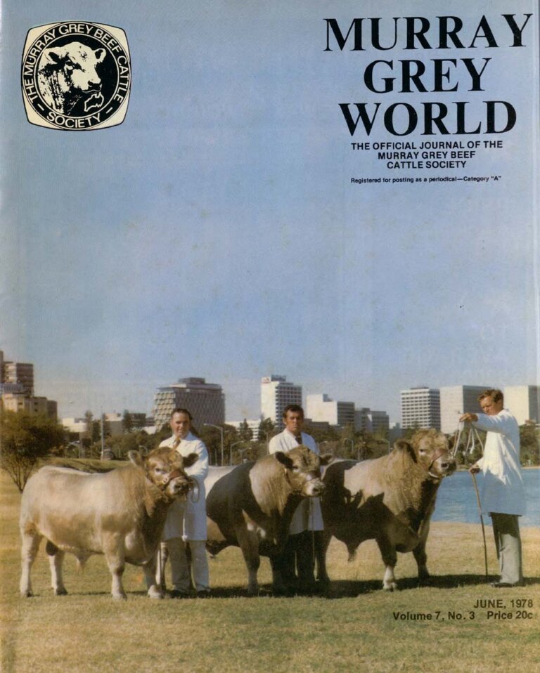 Murray Grey World - Vol 7 No.3 Jun 1978