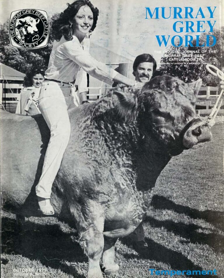 Murray Grey World - Vol 8 No.5 Oct 1979