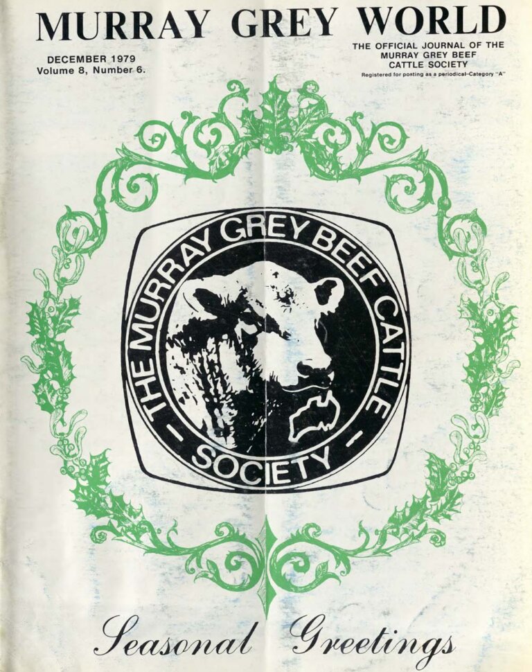 Murray Grey World - Vol 8 No.6 Dec 1979